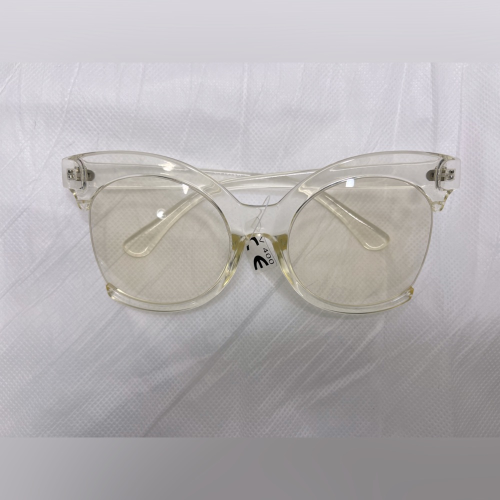 Clear Oversized Glasses